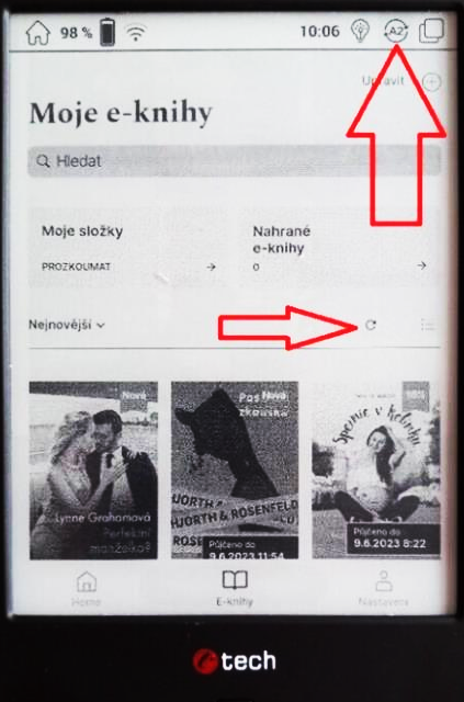 A2 řežim pro čtečku C-tech