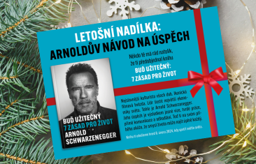 A co takhle knihu Arnolda Schwarzeneggera už pod stromeček?
